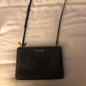 Black Michael Kors crossbody. New w/out tags